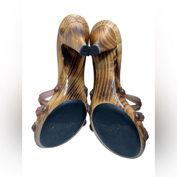 FENDI Pre-owned Mules & Clogs In Pink shoes size 38 - Picture 10 of 16